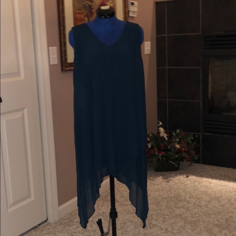 Teal Woman’s Top